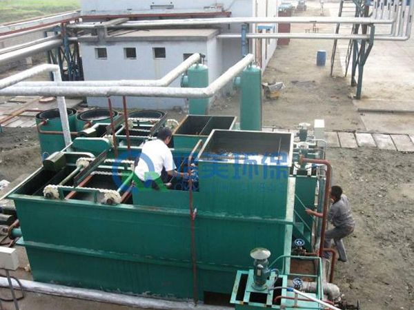 氣浮機安裝現場